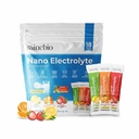 Sainebio Nano Electrolyte Powder Mix Flavour | Hydration & Energy Drink | With Potassium, Vitamin C & B-Complex | Electrolyte Balance Support | 18 Sachets