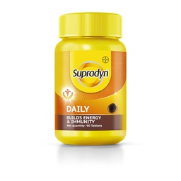 Supradyn Daily, India's No.1 Multivitamin Tablets for Women | With Vitamin A, B Complex, C, D, E, Zinc and Magnesium for Energy, Immunity and Overall Health | 90 tablets