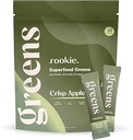 Rookie Wellness Greens + Superfoods - Greens Superfoods Pulver-Getränk mit ganzer Nahrungsquelle Enthält Vitamine, Probiotika, Antioxidantien und Baobab-Faser (30 Servierungen, Passion Guava)