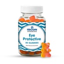ISCON LIFE SCIENCES Eyes Protective Gummies Natural Eye Health Support with Lutein, Zeaxanthin & Vitamin A Protects Vision & Reduces Eye Strain 30 Gummies