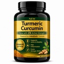 Turmeric Curcumin Capsules with Black Pepper | Anti-Inflammatory Supplement for Joint Pain, Immunity & Wellness