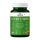 Curcumin Tablet with Garlic Extract and Black Pepper, Sugar-Free -500mg | Supports Joint Health, Inflammation Support & Immunity | Plant-Based Anti-Inflammatory Supplement for Men & Women | 30 Tablet
