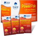 Trace Minerals | Power Pak Elektrolyt-Pulver-Packets | 1200 mg Vitamin C, Zink, Magnesium | Boost Hydration, Immunität, Energie, Muscle Stamina | Guava Passionfruit | 60 Packets