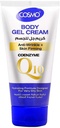 Cosmo Skin Care Coenzyme Q10 Body Gel Cream 150ml Blue, Anti Wrinkle & Firming, Hydrating & Nourishing Formula, Best For Very Dry Skin, Fast Absorbing Creams, Light Weight, Non Greasy, All Skin Types