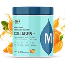 MyFitFuel Hydrolyzed Beauty Marine Collagen Peptides (200gm, Orange) with Biotin, Hyaluronic Acid, Zinc, Vitamin C & Glucosamine | For Skin, Hair, Nails & Joints