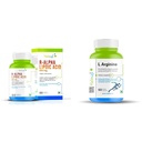 Haleup Alpha Lipoic Acid, 600 mg II Enriched with Lycopene & Resveratrol || Healthy Liver || Heart | Haleup L-Arginine 1000 mg Veg Capsules (Pack of 1 (60 Caps))
