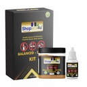 Balanced Detox Kit, Herbal Supplement for Addiction Recovery Support, with Ashwagandha, Brahmi, Tulsi, Giloy, Pure Vegetarian (Deaddiction Powder for Alcohol)