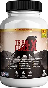 Tribal Force X Extra Strength Natural Supplement, 60 Tabletten, Glutenfrei, Non-GMO, 30 Tage Versorgung (1)