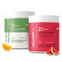 The Healthspan Co. Skin, Hair & Joint Health Combo | Marine Collagen Powder + Vegan Collagen Supplement | With Hyaluronic Acid, Glutathione, Biotin & Omega 3 | 25 Serves Each