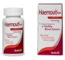 HealthAid Haemovit Iron & Folic Acid Supplement with Vitamin B12 | Supports Healthy Blood Formation & Helps Reduce Fatigue | For Men & Women – 30 Vegetarian Capsules
