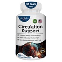 Blutzirkulation Unterstützung Ergänzung für Arterien & Venen Gesundheit- Natürliche Herz-Kreislauf-Säulen mit L-Arginin, Ginger Root- fördert gesunde Blutfluss & Herz Gesundheit- 90 Kapseln