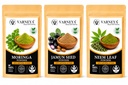 Organic Herbal Nutrition Blend Pack of 3 | Ayurvedic Wellness Ingredients