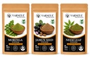 Organic Moringa Powder + Neem Powder + Jamun Seed Powder Pack of 3 | Premium Ayurvedic Herbal Blend | Natural Wellness Ingredients
