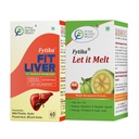 Fytika Fit Liver + Let It Melt - (Pack of 2) Combo Pack