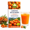 Basic Ayurveda Wild Sea Buckthorn Juice 200 ml | Herbal Berry Juice for Men & Women | Natural Vitamin C, Vitamin E, Omega 3 6 7 9 & Antioxidants | Supports Immunity, Skin Health & Daily Wellness