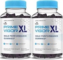(2 Pack) Prime Vigor XL Gummies PrimeVigor XL Me Gummy Supplement, Prime Vigor Maximum Strength Advanced Shilajit Irish Sea Moss Fenugreek Gummies für Männer Energie und Vitalität Unterstützung (2 Monate Versorgung)
