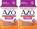 AZO Bladder Control mit Go-Less® & Gewicht-Management Nahrungsergänzungsmittel | Hilft, die Angelegenheit zu reduzieren* | Fördert gesunde Metabolismus* | Unterstützt eine gute Nacht Schlaf* | 48 Kapseln (Pack von 2)