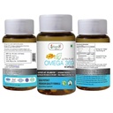 Omega 3 Capsules - Flax Seeds Oil Capsules-Flax Omega 369 Fatty Acid 60 Cap