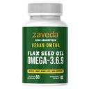 Vegan Omega 3.6.9 Flax Seed Oil Capsules, 1000 mg, 60 Capsules
