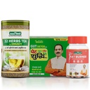 Jeena Sikho 32 Herbs Tea, Pet Shuddhi Kit & Fat Burner Combo