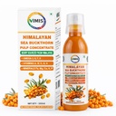 Himalayan Sea Buckthorn Pulp Concentrate 350 ml | Rich in Omega 3, 6, 7 & 9 | Natural Source of Vitamins & Minerals | Supports Overall Wellness.
