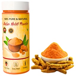 Organic Amba Haldi Powder 150 Gram | 100 % Natural Amba Haldi Powder | Immunity Booster, Anti-Oxidant, Anti-Inflammatory Turmeric | Skin & Face Pack