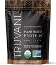 Truvani Vegan Pea Protein Pulver | Schokolade | 20g Bio-Pflanzen basiertes Protein | 10 Servierungen | Keto | Gluten & Dairy Free | Low Carb | Kein hinzugefügt Zucker