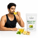 Green Tea Lemon for Weight Loss & Boost Immunity Vitamin C Leaves Green Tea
