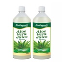 Baidyanath Pure Aloe Vera (with Pulp) (2L, 1L X 2) | No Added Sugar or Flavor | Source of Natural Nutrients, Boosts Immunity and Digestion