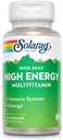 SOLARAY Einmal täglich High Energy Multivitamin für Frauen und Männer - Energieergänzungen - Immununterstützung w/Vitamin C, A, D und E, Vitamin B Complex, Trace Minerals, 60-Day Garantie, 30 Serv, 30 VegCaps
