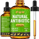 Dog Antibiotics mit Huhn Flavor | Сat Antibiotics für Infektion, UTIs, Allergien, Runny Nose | Verdauungsunterstützung | Verschiedene Rassen und Alter | Cranberry in der Zusammensetzung | 2 Oz