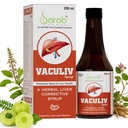 Sarab Herbs Vaculiv Syrup | Ayurvedic Liver Support Formula | Supports Liver Health, Digestion & Natural Detoxification | Sugar Free Herbal Syrup with Bhumi Amla, Bhringraj, Kutki & Giloy | 200 ml