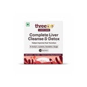 Three60+ Complete Liver Cleanse & Detox Supplement with NAC, Alpha Lipoic Acid, Dandelion & Ginger Extract | Liver Health, Detoxification & Digestive Support | Pack of 1
