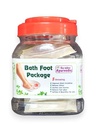 Ayurvedic Bath Foot Package, Herbal Detox Foot Soak Powder, Natural Wormwood Formula for Sleep Improvement, Stress Relief, Skin Care, 1 box [12pes]