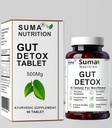Gut Detox Supplement | Natural Digestion Support, Bloating & Constipation Relief | Ayurvedic Gut Cleanse Tablet with Kutki | Men & Women - 60 Veg Tablets