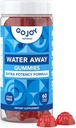 GOJOY Water Away Gummis – Natürliche diuretische Unterstützung für Wasserretention & Hydration Balance – Kräuterformel mit Dandelion – 60 Vegan Gummies