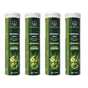 Moringa ACV Effervescent Tablets | Green Apple Flavour Drink Mix with Moringa, Apple Vinegar & Plant-Based Ingredients | Fizzy Daily Beverage for Refreshing & Wellness Routine Pack of-4