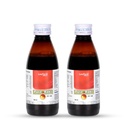 Leeford Pure Rakt Ayurvedic Blood Purifier Syrup for Healthy Skin & Liver Detox – Natural Herbal Syrup for Men & Women - Pack of 2