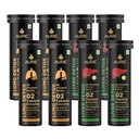Auric Liver & Lung Detox Combo Effervescent Tablets | 80 Tablets Each | Ayurvedic Herbal Blend with NAC, Licorice, Pushkarmool & 10 Herbs | Fizzy Wellness Drink