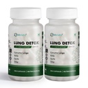 Lung Detox Supplement | Curcuma Longa, Amla, Garlic, and Giloy | Plant-based formula for Lung Health, Respiratory Support, and Detoxification | Helps Cleanse Toxins, Boost Immunity, and Improve Breathing -30 Veg Capsules