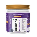 NATURALTEIN PURE-07 Vegan Pre-Workout – Blueberry Blast | Clean Energy & Focus | 300g Powder | 21 Power-Packed Servings