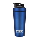 TB Stainless Steel Shaker 750 ml Shaker (Blue,Pack of 1, Steel)