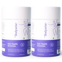 Be Bodywise Biotin Hair Gummies | For Stronger,Shinier Hair & Nails | 120 Day Pack | With Biotin, Zinc, Folic Acid, Fibre & Multivitamin | Strawberry Flavored | No Added Sugar & Gut Friendly