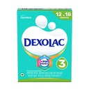 Dexolac Stage 3 Follow up Formula for Babies - (12-18 months) - with Iron, Vit C, Zinc, Protein & other Vital nutrients - 400g -Bag-In-Box