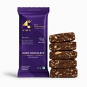 4 Degrees of U Women’s Wellness Protein Bar, Dark Chocolate | 12g Protein with No Added Sugar | 10g High Fibre, Calcium & Vitamin D3, Pack of 1 (54g)