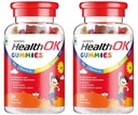 Health Ok Mankind Gummies, Multivitamin and Multimineral for Kids, Supports Normal Growth, Healthy Immune system and Brain Function, for 7 -17-year-old, Bottle of 30 Gummies x Pack of 2