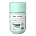 True Grace One Daily Women’s Multivitamin Fermented Minerals, Organic Adaptogens & Pilze Ganzkörper Balance, Immune, Energie, Beauty Support - Non-GMO, Gluten Free, Soy Free - 30 Vegan Tablets