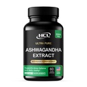Bio Ashwagandha Capsules 2000 MG Root Powder Extract mit schwarzem Pfeffer & Zitronenbalsam 2 Monat Versorgung - Natürliche Weise Stress zu lindern