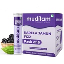 Muditam Ayurveda Karela Jamun Fizz-120 Tablets | Ideal For 60 Days (Karela Jamun Juice) | Helps in High Sugar Condition | Promotes Healthy Glucose Levels | Boosts Digestive Health