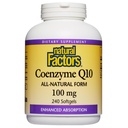 Natürliche Faktoren Coenzym Q10 - Antioxidans Support Supplement unterstützt Zelluläre Energieproduktion - Bessere Absorption hilft gesunde Herzfunktion - 100 mg, 240 Softgele (240 Servierungen)